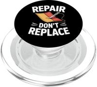 Répare Tes Vêtements Repair Dont Replace Slow Fashion PopSockets PopGrip pour MagSafe