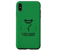 Réparez ce Qui est cassé et Visible pour réparer Les vêtements Coque pour iPhone XS Max