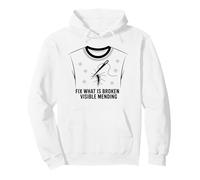 Réparez ce Qui est cassé et Visible pour réparer Les vêtements Sweat à Capuche