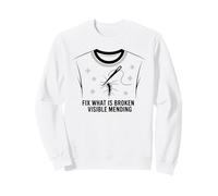 Réparez ce Qui est cassé et Visible pour réparer Les vêtements Sweatshirt