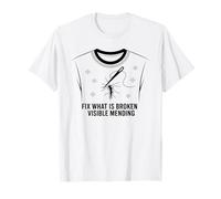 Réparez ce Qui est cassé et Visible pour réparer Les vêtements T-Shirt