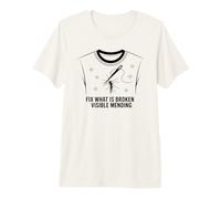 Réparez ce Qui est cassé et Visible pour réparer Les vêtements T-Shirt Haut de Gamme