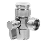 Répartiteur 3 Voies, Cuivre 1 Entrée 2 Sorties | Raccord Fileté 1/2 Pouce, Conception Antidérapante, Compatible Interfaces de Robinet, Salle de Bain ou Évier