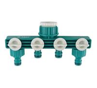 Raco Expert Répartiteur 4 voies ABS 3/4 Vert et blanc - Arrosage de jardin