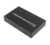 Répartiteur 4K Compatible HDMI, commutateur KVM USB 2.0 2 en 1 pour boîtier TV, moniteur partagé, clavier, souris et imprimante