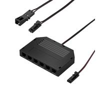 Répartiteur 6 sorties led m1 - Epaisseur : 10 mm - Largeur : 38 mm - HALEMEIER