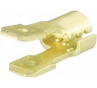 Répartiteur à languette mâle 2.8 x 0.5 mm Vogt Verbindungstechnik 378105.60 avec dérivation 180 ° non isolé métal