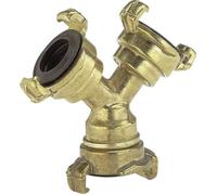 Gardena Répartiteur à raccordement rapide 7119-20 en laiton 19 mm (3/4") / 13 mm (1/2")