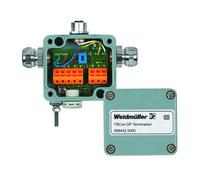 Répartiteur actif connecteur standard PROFIBUS-DP avec terminaison de bus Weidmüller FBCON DP M12 TERM 5V 8564320000 1 pc(s)