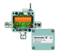Répartiteur actif connecteur standard PROFIBUS-DP avec terminaison de bus Weidmüller FBCON SS DP PCG TERM 24V 8714240000 1 pc(s)