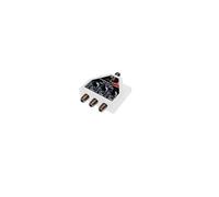 Répartiteur / Amplificateur 3 TV TNT UHF 470 / 790 MHz réglable - Gain : 35 dB - auto-alimenté