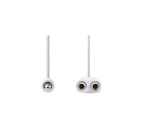 Nedis CAGP22100WT02 câble audio 0,2 m 3,5mm 2 x 3.5mm Blanc