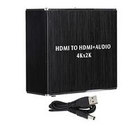 Répartiteur audio optique, interface multimédia HD vers extracteur de signal stéréo SPDIF, 1080P à 50/60 Hz avec mode PASS/2.0CH/5.1CH, décodeur audio haute définition pour home