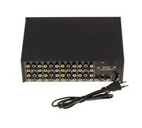 Répartiteur audio vidéo type splitter qui duplique à l'identique 1 source en entrée vers 16 sorties simultanées