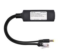 Répartiteur avec connectivités CC 5,5 x 2,1 mm pour des performances optimisées dans la solution réseau pour caméra de surveillance PoE Splitter