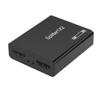 Répartiteur compatible HDMI 1 en 2, 1080p 4K, 1x2, répartiteur HDCP 3D, amplificateur de Signal de puissance pour PS3, Xbox, HDTV, DVD