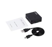 Répartiteur compatible HDMI certifié 1x2 1080P V1.4, avec Ultra 4K/2K et résolutions 3D, 1 Source sur 2 écrans