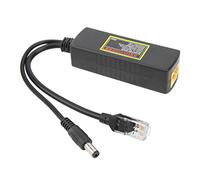 Répartiteur d'adaptateur POE, adaptateur POE Transmission de données à vitesse rapide Alimentation Ethernet pour petit périphérique réseau