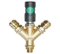 Répartiteur d'air comprimé 3 prises avec raccord de sécurité Prevost S1 1/2"
