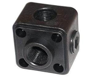 Répartiteur d'air comprimé - Prise murale - 5 x 1/2"