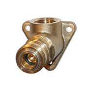 Répartiteur d'air comprimé - Prise murale - Angle de plafond - Avec raccord rapide 1/2"