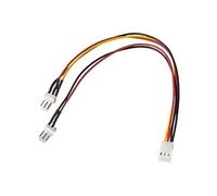 - Répartiteur d'alimentation - alimentation interne - 3 broches (F) pour alimentation interne - 3 broches (M) - 15 cm