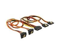 - Répartiteur d'alimentation - alimentation SATA (P) verrouillé pour alimentation SATA (R) clip métal - 3.3 / 5 / 12 V - 50 cm - noir, jaune, rouge,