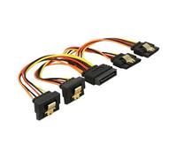 - Répartiteur d'alimentation - alimentation SATA (P) verrouillé pour alimentation SATA (R) clip métal - 3.3 / 5 / 12 V - 15 cm - noir, jaune, rouge,