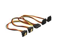 - Répartiteur d'alimentation - alimentation SATA (P) verrouillé pour alimentation SATA (R) clip métal - 3.3 / 5 / 12 V - 30 cm - noir, jaune, rouge,