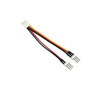 InLine - Répartiteur d'alimentation de ventilateur - alimentation interne - 3 broches (F) pour alimentation interne - 3 broches (M) - 10 cm