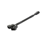 - Répartiteur d'alimentation de ventilateur - MLI à 4 broches (M) pour MLI à 4 broches (F) - 11 cm - noir