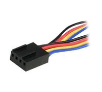 StarTech.com Câble répartiteur alimentation pr ventilateurs 4 broches 31cm -F/M