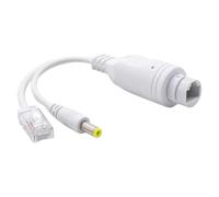 Répartiteur d'alimentation sur Ethernet étanche 24 V vers 12 V Convertisseur de tensions compatible avec plusieurs appareils extérieurs Installation facile Répartiteur extérieur étanche