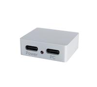 Répartiteur D'Alimentation USB Type-C, Répartiteur de Signal USB, Compatible avec le Contrôle PiKVM, Alimentation 5 V CC avec Protection Contre