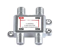 Répartiteur d'antenne TV, câble coaxial, câble d'antenne 3 voies, répartiteur de signal TV, prise type F, connecteur femelle, livraison directe