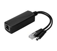 Répartiteur de câble de commutateur de réseau ABS d'injecteur universel, connecteurs POE de 48V à 12V, alimentation