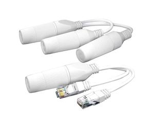 Répartiteur de câble Ethernet - Répartiteur réseau Ethernet | Répartiteur réseau robuste et étanche | Dispositif Ethernet Poe d'extension stable pour une gestion efficace du réseau