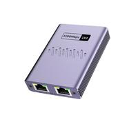 Répartiteur de Câble Réseau POE Répartiteur de Réseau 1 à 2 Gigabit Commutateur Réseau de Transfert à Trois Voies Réseau Simultané