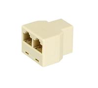 Répartiteur de câble RJ45 1 vers 2 répartiteurs Ethernet LAN cordon adaptateur réseau rallonge pour la maison et le bureau