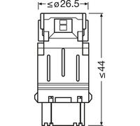 Répartiteur de carburant LED 3157DYP-2BL OSRAM