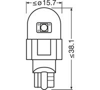 Répartiteur de carburant LED 921DWP-2BL OSRAM