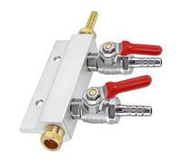 Répartiteur de CO2 de qualité supérieure avec ports de 1/4" pour accessoires de brassage à domicile
