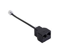 Répartiteur de cordon téléphonique, adaptateur répartiteur de cordon téléphonique,Convertisseur de fils téléphoniques bidirectionnels - Adaptateur répartiteur de fils téléphoniques pour téléphone, tél