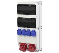 Répartiteur de courant CEE PCE 9025002 Distributeur en plastique Strobl BV 16 A. IP54