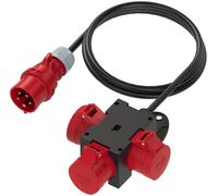 Répartiteur de courant CEE PCE 9430718 Répartiteur CEE 16A, 1.5 m H07RN-F 5G 1,5 mm² IP44
