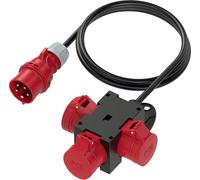 Répartiteur de courant CEE PCE 9430721 Répartiteur CEE 16A, 1.5 m H07RN-F 5G 1,5 mm² IP44