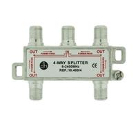 Répartiteur de distribution terrestre à 4 voies. Electro DH. Avec DC power pass 10.400/4 8430552121274