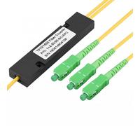 Répartiteur De Fiber Optique Micro Usb, Câbles D'Ordinateur Sc Apc 1x2 Plc, Séparateur De Fiber Optique Monomode Sc/Upc Pcl