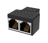 Répartiteur de ligne téléphonique RJ11 femelle vers bidirectionnel répartiteur de ligne téléphonique convertisseur RJ11 prise pour téléphones 6P6C