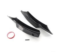 Répartiteur de pare-chocs avant noir brillant pour BMW Série 3 E90 MTech LCI 2009 2012, conçu pour une posture sportive